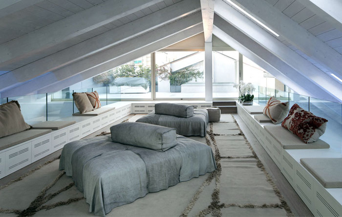 Luxurious Top Apartment with Roof Garden - #decor, #interior, #homedecor, #architecture, #house, #home,