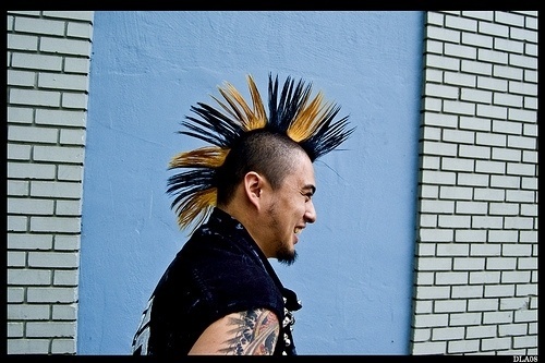 All sizes | Asia's punk sensation | Flickr - Photo Sharing! #profile #punk #photo #rock #color #digital #tattoo #photography #artist