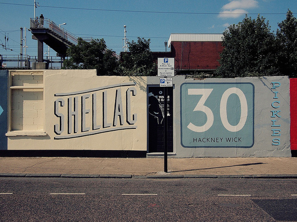 Hackney Wick signage #signage #typography
