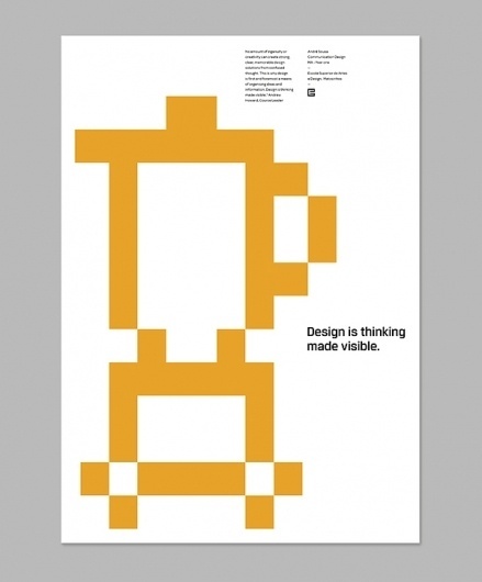 Selection of posters on the Behance Network #design #master #poster #esad #blender #typography