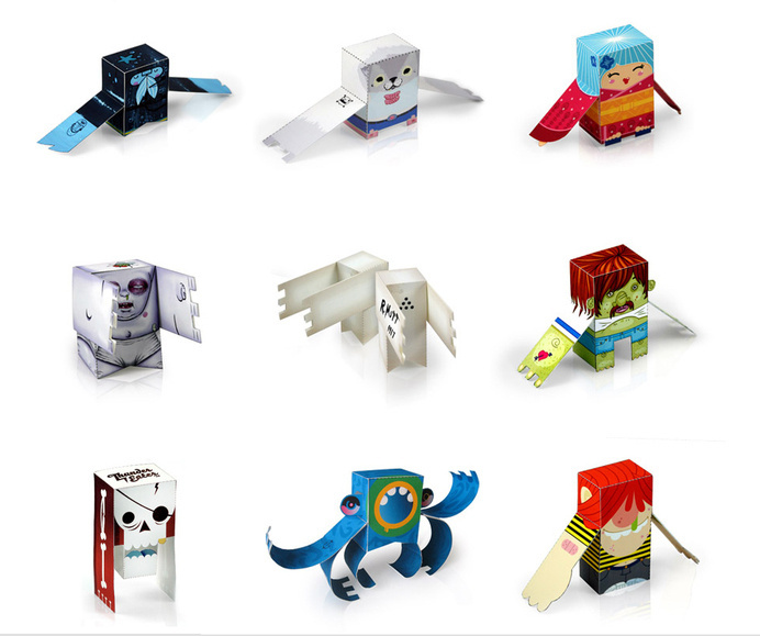 TheDieline.com: The Leading Package Design Blog: March 2007 posts #characters #dolls