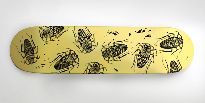 #cockroach #skateboard by Dan Funderburgh
