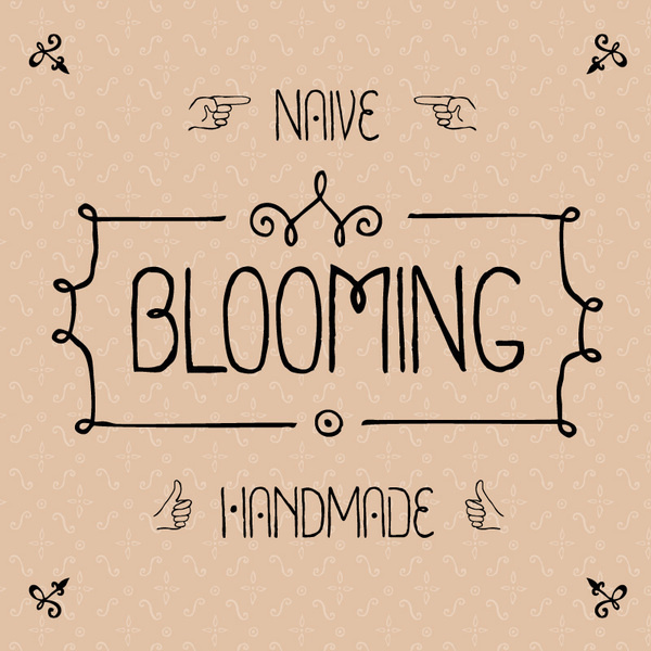 Blooming font on the Behance Network #type #font #gaslight