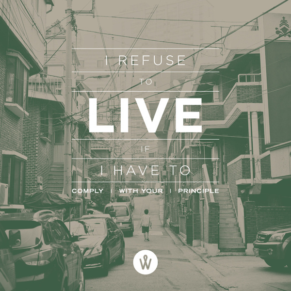 PHOTO QUOTE / October on the Behance Network #photoquote #quote #photo #design #graphic #photography #art #typography