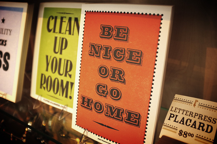 Type, poster, nice, orange