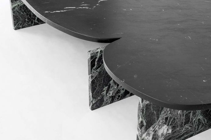 Trilithon Coffee Table is a minimalist coffee table designed by Eindhoven-based studio OS ∆ OOS
