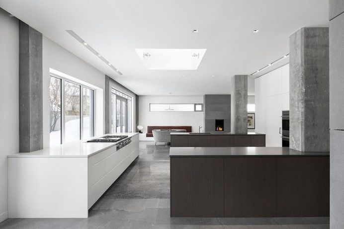 A Montreal Concrete House Gets a Contemporary Update 1