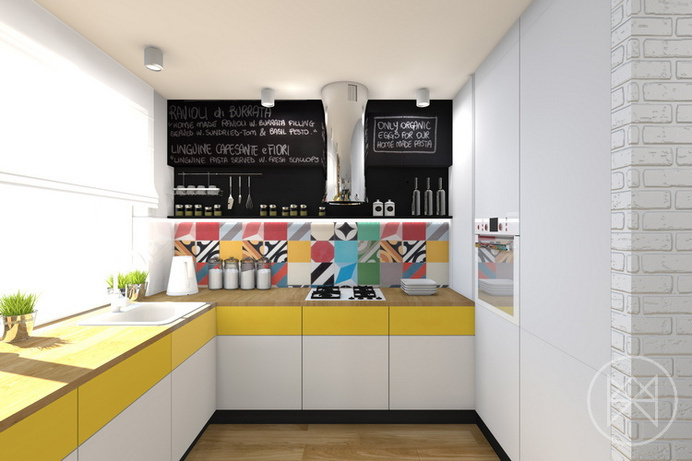 Pastel colors and freshness in this apartment in Jaworzno - www.homeworlddesign. com (10) #interior #inspiration #design #omg #home #ideas #poland #apartment #funny