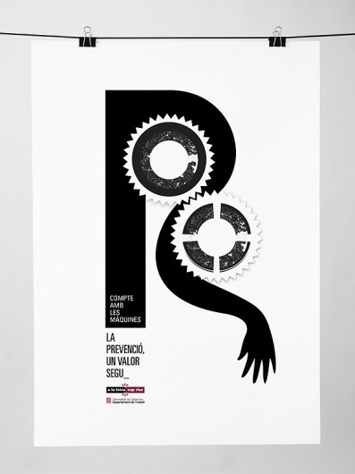 Segur #print #design #black #letter #illustration #poster #cartel #hand