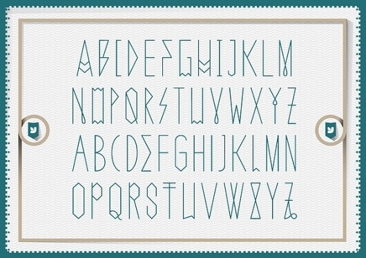 YWFT Nim on the Behance Network #font #lettering #typography
