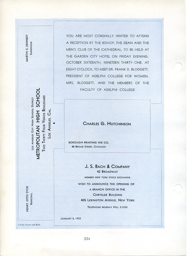 Vogue type specimen #type #specimen