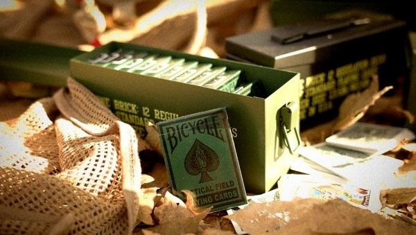 lovely package dan and dave playing card canister 2 #bicycle #playing #military #bullets #cards