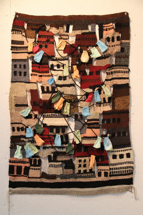 Little Slums on the RISD Portfolios #weave #fibers #textile #yarn #knit