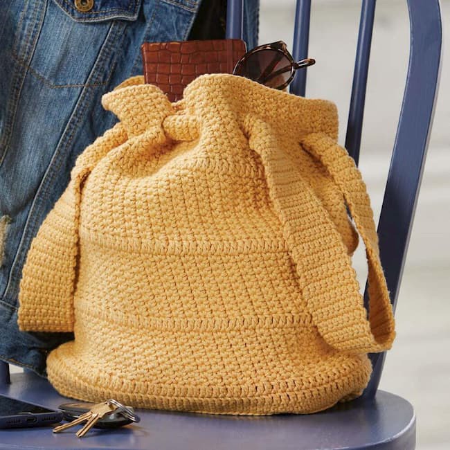 Busy Day Tote Crochet Yarn Kit