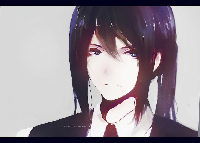 Realistic Anime Digital Paintings by Aoi Ogata