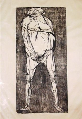 Google Image Result for http://www.junefitzpatrickgallery.com/lb254.jpg #shaman #baskin #woodblock