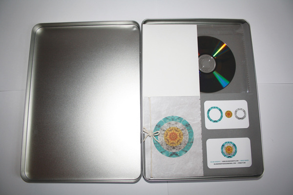 Self Promotion #packaging #texture #illustration #booklet #mailer #pattern #business #stationary #design #book #circles #identity #logo #promotion #leaflet #tin #envelope #cards #cd #self #journey #graphic