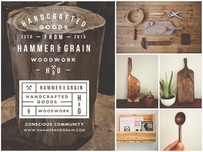 Hammer & Grain Complete #branding #design #graphic #brand #identity #logo