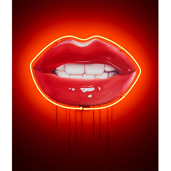 Neon Lips - SARA POPE