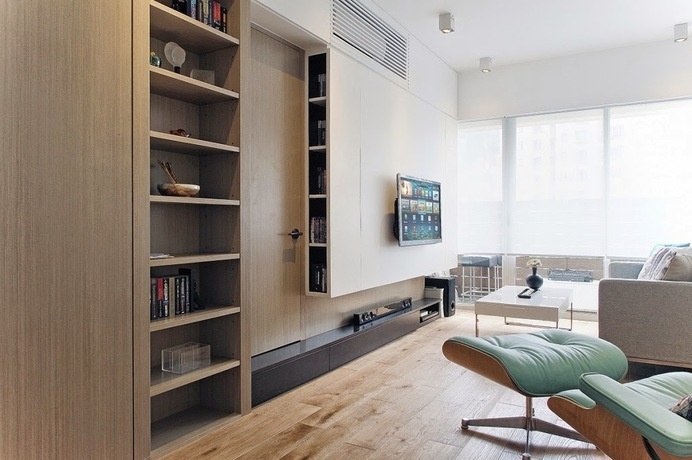 Grand Scholar: Contemporary Design for Small Apartment #interior #design #architecture
