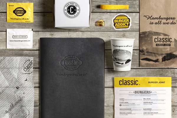 Classic Burger Joint / Branding #joint #classic #burger #branding