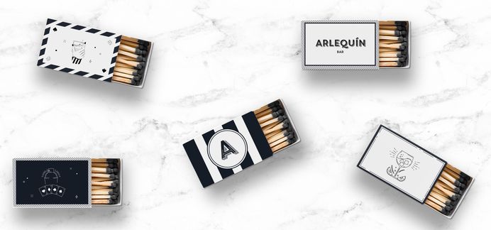 Branding Made by Gelpi Arlequín Cocktail Bar