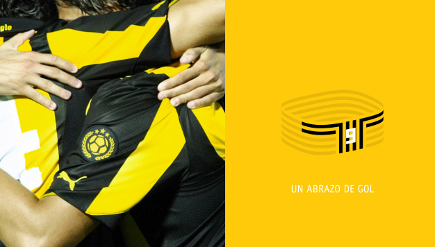 #Goal #hug #Penarol #Stadium #Uruguay