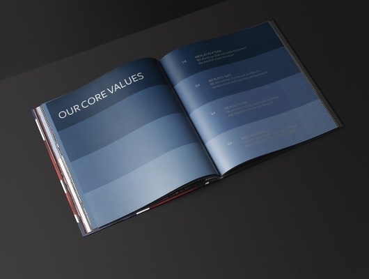 Muggie Ramadani Recent Projects Special #values #core #layout #blues
