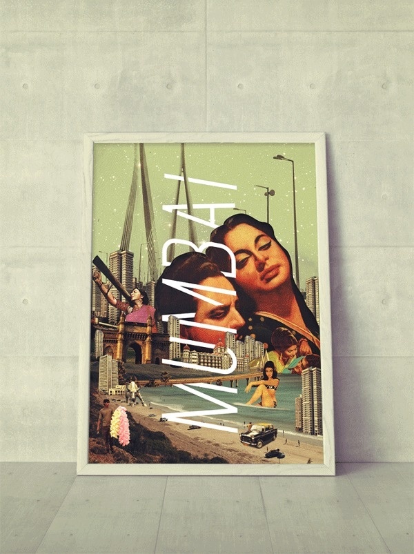 Mumbai, poster, design