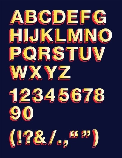 Helvetica Circus on the Behance Network #typography
