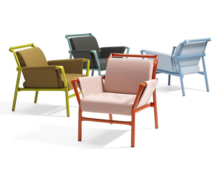 Tubular Steel Furniture in Cheerful Colors - #design, #furniture, #modernfurniture, #chairs