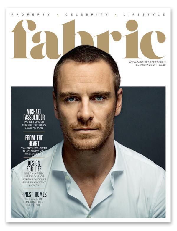 Michael Fassbender images Fabric magazine cover