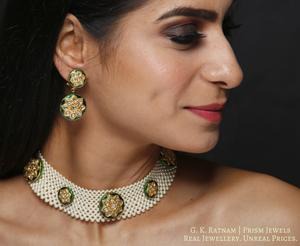 Necklace Set - gold diamond polki kundan meena jadau jewellery