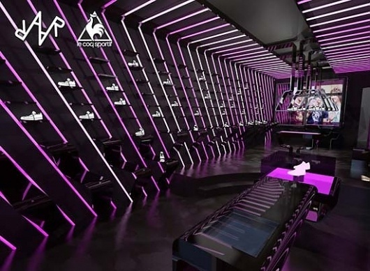 01-Interior-Design-Jobs-Raar-Le-Coq-Sportif.jpg (550×404) #shop #store #concept #raar #studio #lecoq #sportif