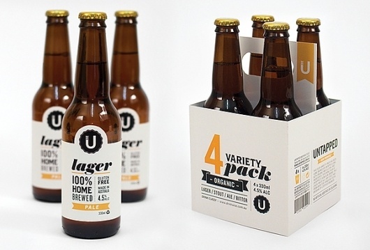 Untapped on the Behance Network #identity #design #graphic #branding