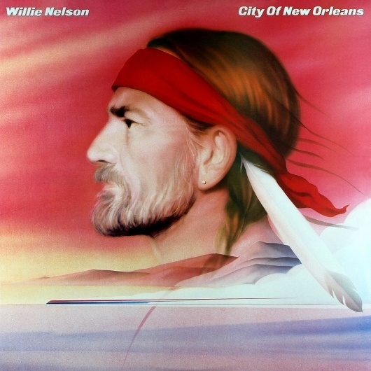 LP Cover Art « Willie Nelson #album #design #sleeve #chalk #cover #record #airbrush #country #pastel