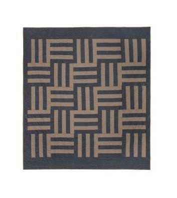 APC quilt made from fashion remnants. #quilt #remnants #made #apc #fashion