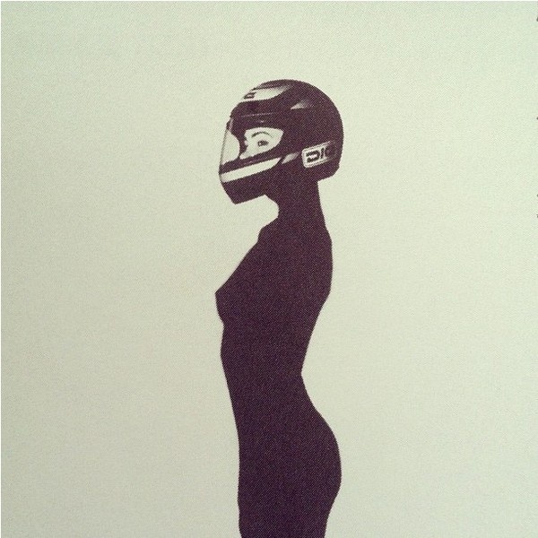 Making helmets attractive #helmet #motorcycle #silouhette