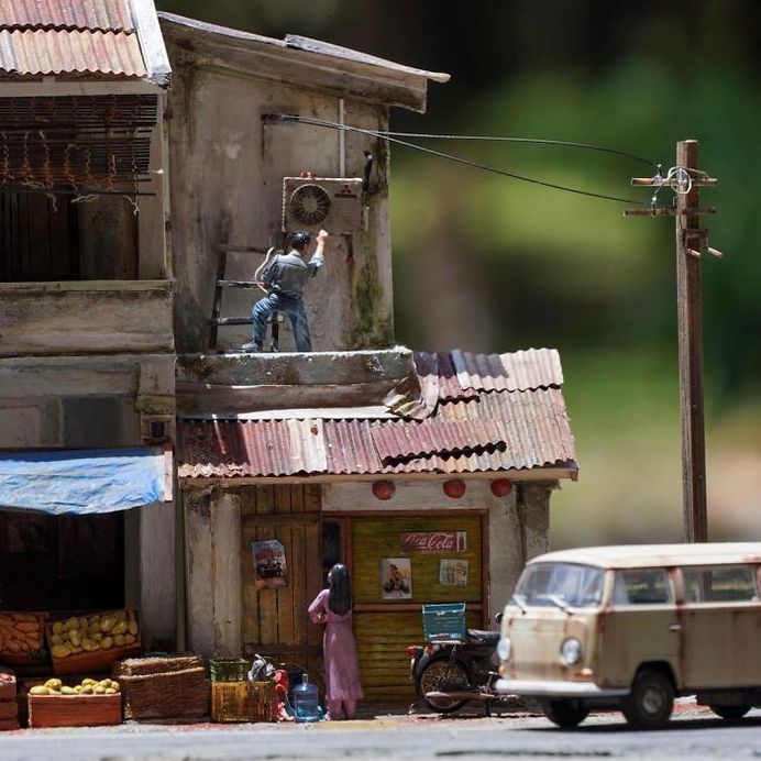 Incredible Miniature Art Diorama By Eddie Putera 5 Incredible Miniature Art Diorama By Eddie Putera