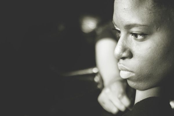Melkouas - Self-Portrai - What am I doing wrong? #white #woman #self #black #photography #portrait #and #beauty