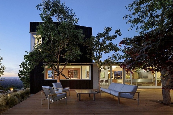 This Los Gatos Modern Home Has Shou Sugi Ban Style Exteriors 17