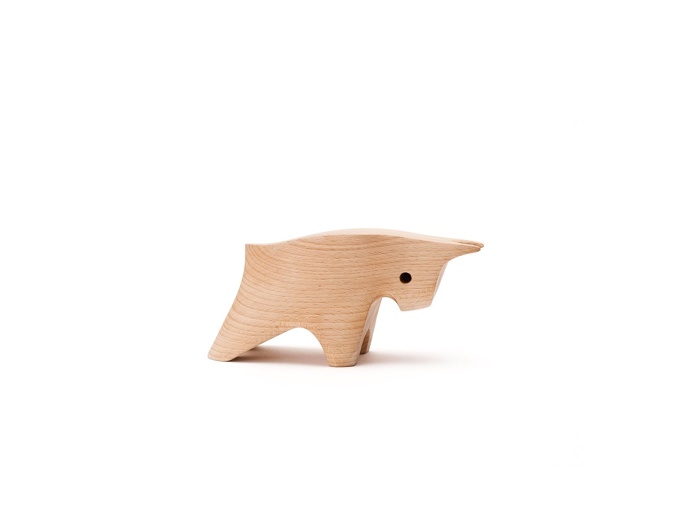 #AnimalBox — #Bull by #KarlZahn for #Areaware. #animalboxbull #animalboxes #decorativecontainer #decorativeaccessory #woodencontainer