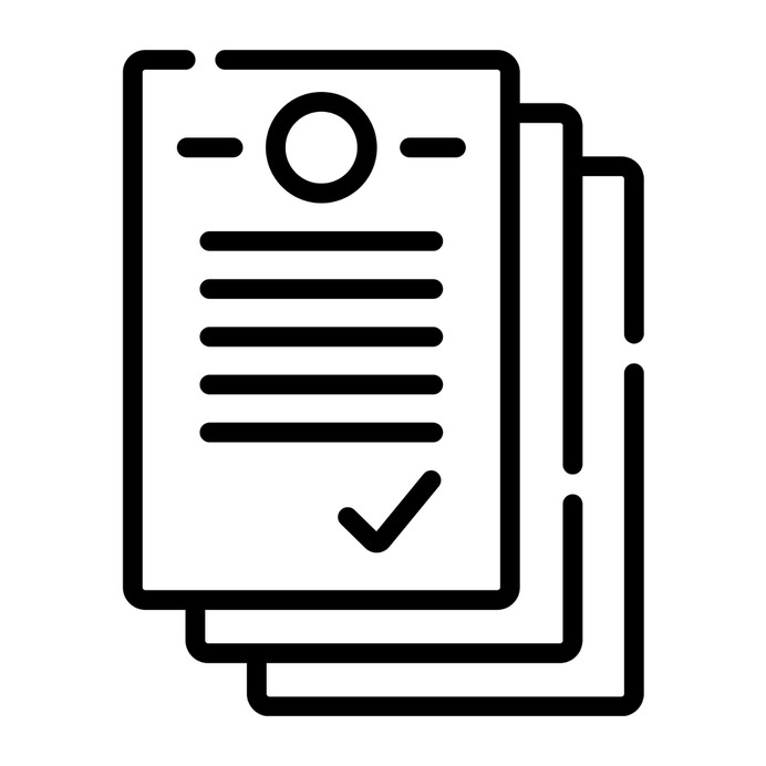 See more icon inspiration related to paper, files and folders, business and finance, proposal, sheets, archives, documents and approval on Flaticon.
