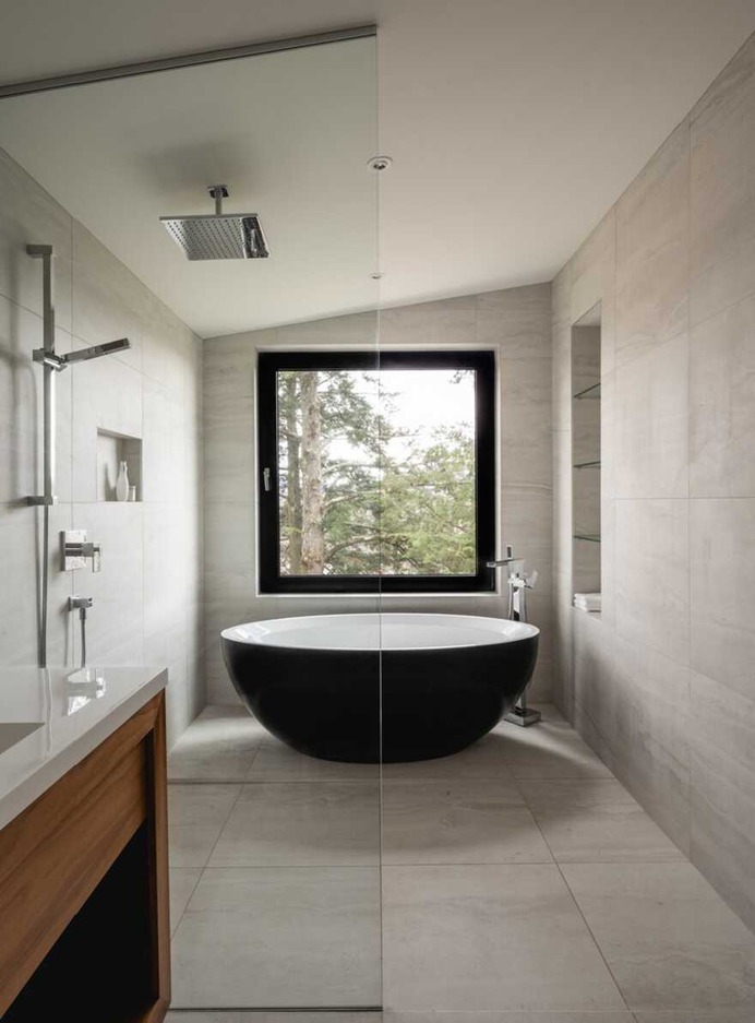 bathroom, Québec / Natalie Dionne Architecture