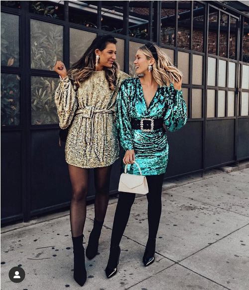 Glamorous sequins dresses for holiday looks | | Just Trendy Girls