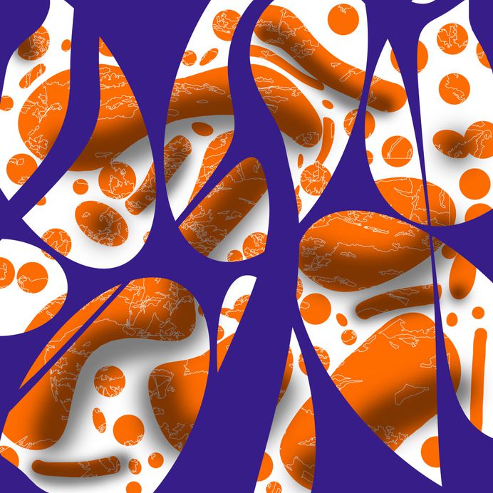 Camouflage print with Eline Mul