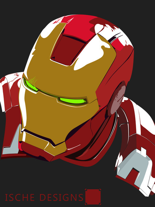 Iron Man Demon - IscheDesigns #designs #iron #demon #ische #man #ironman