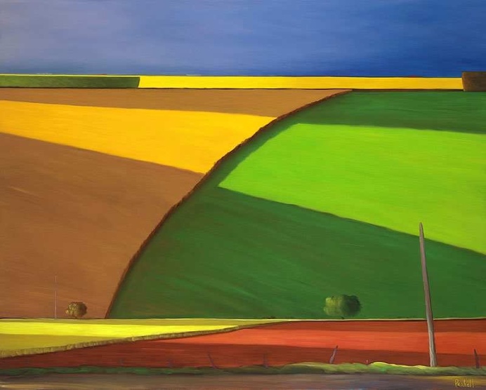 Volumetric Landscape Painting by Ross Penhall