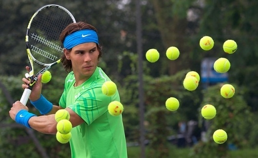 Google Reader (4) #model #tennis #nadal #rafa #balls #wax