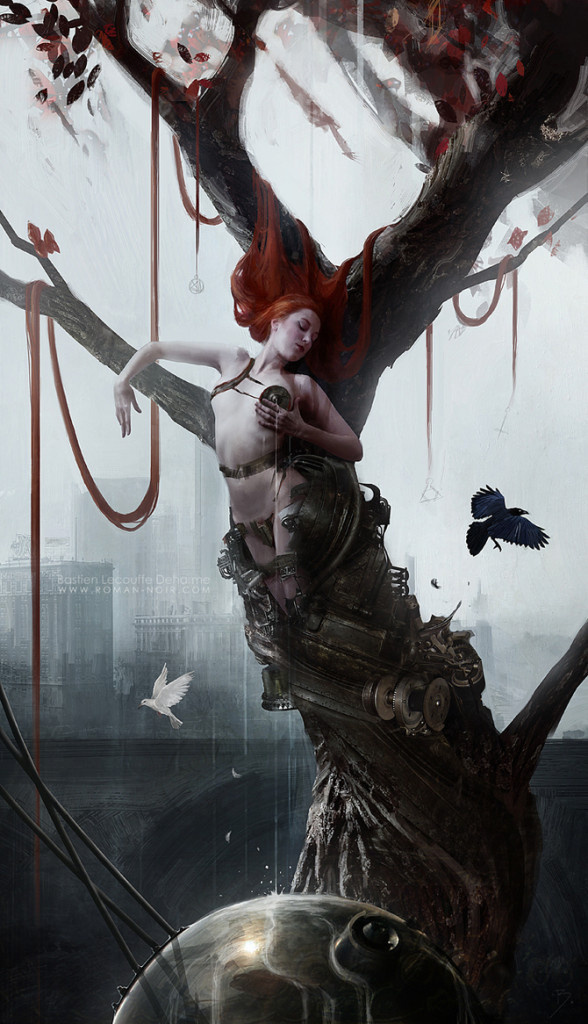 Illustrations by Bastien Lecouffe Deharme #arts #illustrations #inspirations